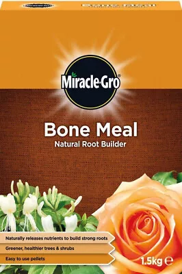 Miracle-Gro  Bone Meal Natural Slow-release Organic Plant Food - 1.5kg • £7.95