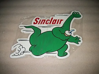 Vintage Look  Sinclair Dino Die-cut Gas  Advertising  Sign 12  • $59.95