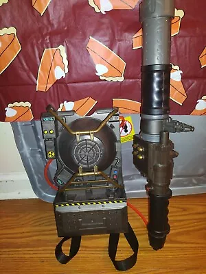 Mattel 2016 GHOSTBUSTERS Proton Pack Backpack Projector Cosplay Works Great. • $101.15