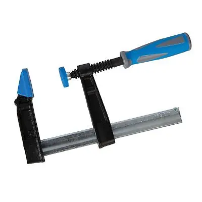 F Clamps Woodworking 150mm X 80 Heavy Duty Cast Iron Metal Deep Long Quick Slide • £11.75