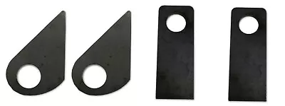 Weld On Steel Ramp Gate Holder Hinge Plates HD Equipment Trailer For 1.5  Shaft • $49.99