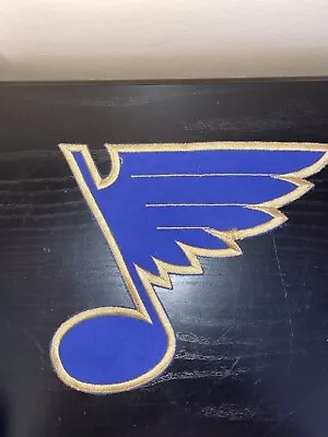 $11.95 • Buy St. Louis Blues Logo Embroidered NHL Hockey Jersey Patch BIG 7” X 8”
