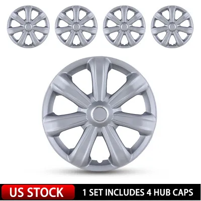 14  Set Of 4 Lacquer Wheel Covers Snap On Full Hub Caps Fit R14 Tire & Steel Rim • $40.99