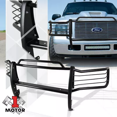 Black Mild Steel Grille/Brush/Headlight Guard For 99-07 F250/F350 SD/Excursion • $268.88