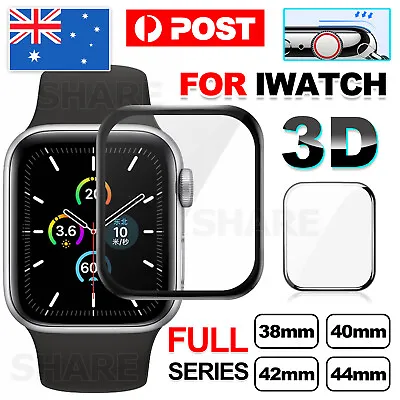 For IWatch Series 6/5/4/3 Tempered Glass Screen Protector Full Screen Protector • $3.85