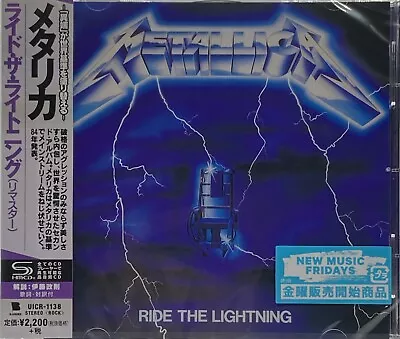 Ride The Lightning (SHM-CD) By Metallica (CD 2018) • $25