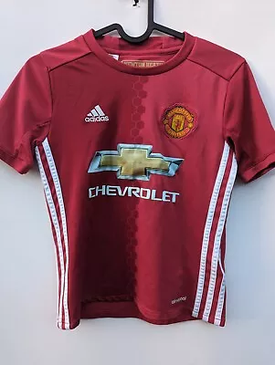 Manchester United Shirt Youth Age 9 10 Years Season 2016 17 Home Football Jersey • $6.30