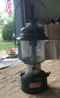 $29.90 • Buy Vintage Coleman Model 220F Two Mantle Camping Lantern 12/66 USA Made Untested