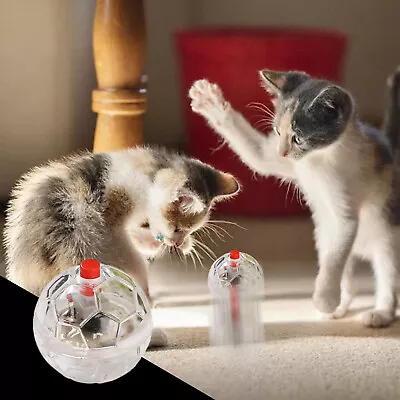 10 PCS Motion Activated Cat Ball With LED Light Pet Interactive Toy Animal • $27.51