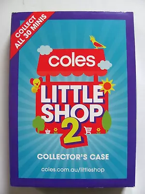 Coles Little Shop 2 Complete Full Set Of 30 With Collectors Case 2019 • $27