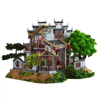 3D Metal Puzzle Villa Building Model Kits DIY Assemble Children Adult Toys • $48.78