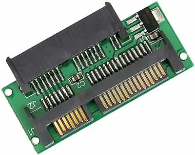 £4.95 • Buy 1.8''Micro SATA HDD SSD 3V To 2.5Inch 22Pin Male Plug SATA 5V Adapter Card Board