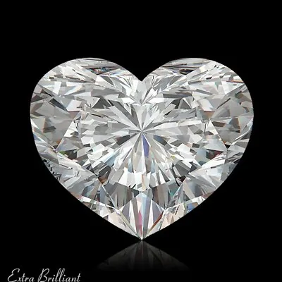 $3308 • Buy 1.01 Carat H/VS1/Ideal-Cut Heart Shape AGI Certified Diamond 6.35x7.47x3.53mm