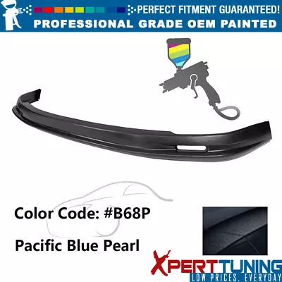 Fits 92-96 Honda Prelude Coupe Mugen Painted #B68P Front Bumper Lip Spoiler - PU • $239.99