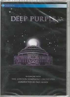 Deep Purple - In Concert With The London Symphony Orchestra DVD Sealed • £6