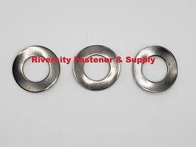 (50) M8 Metric A2 / 18-8 Stainless Steel Wave / Curved Washers Din 137A 8mm • $12.88
