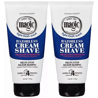 SoftSheen-Carson Magic Razorless Shaving Cream For Men Hair Removal Cream Regu • $30.99