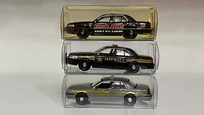 Greenlight Hot Pursuit 1/64 Ford Crown Victoria Police Interceptor 3 Cars Lot F • $20.50