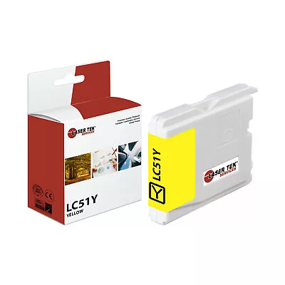 LTS LC-51 Yellow Compatible For Brother MFC230C 240C DCP130c Ink Cartridge • $7.99