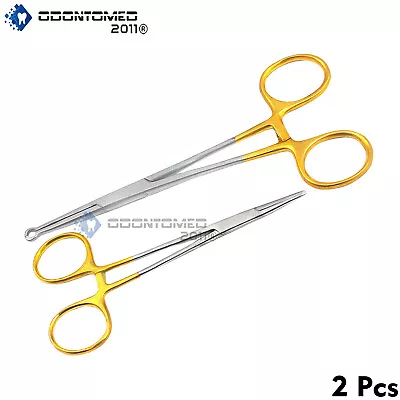 No Scalpel Vasectomy Set W/ Pointed Forcep & Grasping Forcep German Stainless • $22.89
