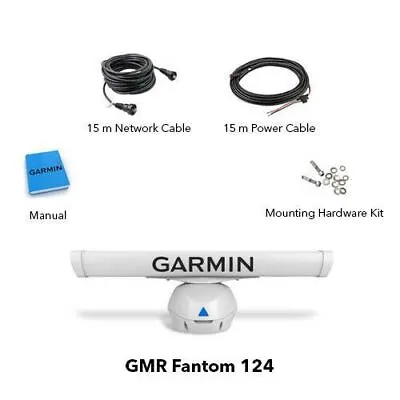 Garmin GMR Fantom 124 Radar 120 Watts With 4 FT Antenna K10-00012-19 • $8199.99