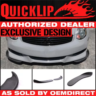 For Type 4 Scion Universal Front Bumper Quick Lip Splitter 2Pc 18X6.5 In PU • $29.99