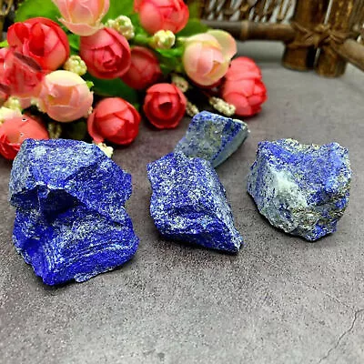 100g Natural Afghanistan Lapis Lazuli Crystal Rough Gemstone Mineral Chakra US • $10.98