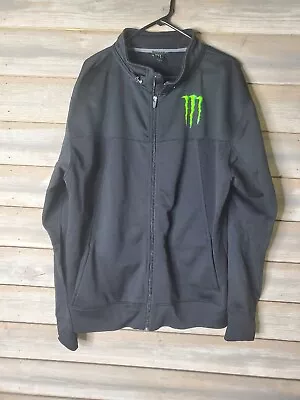 Monster Energy ONE Long Sleeve Full Zip Jacket Men's Size XL • $30