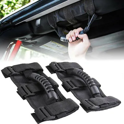 2 X Roll Bar Grab Handles Grip Handle For Jeep Wrangler YJ TJ JK JL Gladiator JT • $19.73