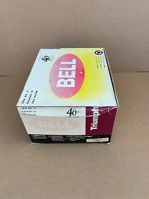 Cycling -Bell Brand  Triumph  Bicycle Helmet Size L White NOS • $7.25