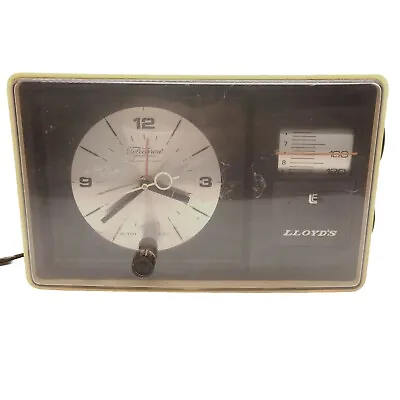 Lloyd's Vintage AM Clock Radio Model JJ7760 Transistor Working Condition • $34.50