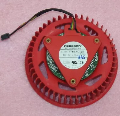 75mm ATI AMD HD 6870 6890 6950 6970 6990 Fan Replacement 4Pin PVB070G12N 2A R42 • $12