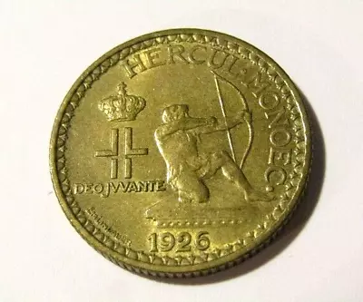 Monaco 1926 2 Francs Coin • $53.99