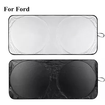 For Ford Car Large Windshield Sun Shade Screen UV Heat Block Window Visor Cover • $11.89