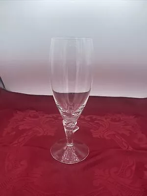 Mikasa Primavera Individual Iced Tea Glass Crystal Rose Stemware • $4.50