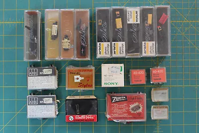 Misc Record Player Needles Phonograph Stylus Arista Astatic ADC Pfanstiel Tenma • $10