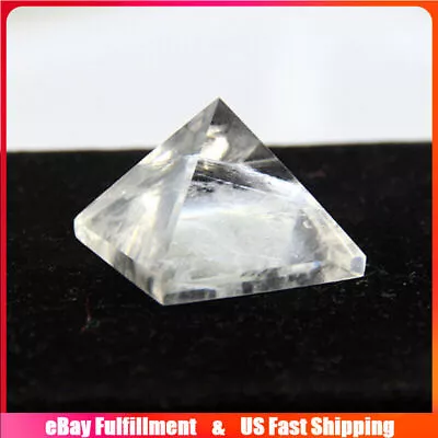 Natural Clear Quartz Crystal Pyramid Chakra Orgone Energy Rock Stone Tower Reiki • $9.49