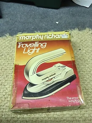 £25 • Buy VINTAGE MORPHY RICHARDS Travelling Light Travel Iron Model 41300