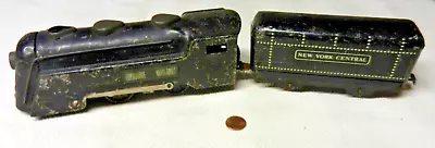 Marx Commodore Vanderbilt 0 Gauge Locomotive + O Gauge NYC Coffin Tender Runs • $45