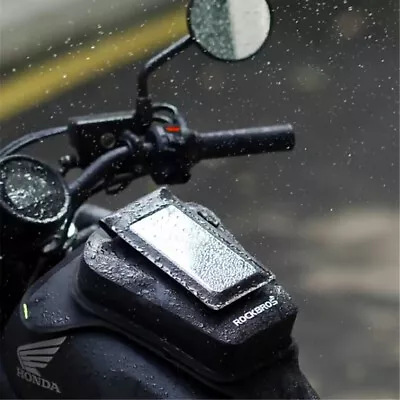 Magnetic Fuel Tank Bag Touch Screen Phone Waist Pack Waterproof Motorcycle Parts • $40.40