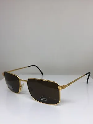 £206.71 • Buy New Vintage GIANFRANCO FERRE GFF 94 Sunglasses GFF 94/S C. 001 Gold Italy 54mm