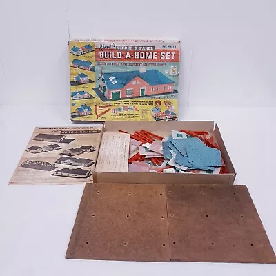 Vintage Kenner's 1962 Girder & Panel Build-A-Home No.14  Incomplete Game • $64.99