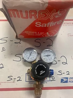 Murex Saffire 300 Bar Argon/C02 Mixed Gas Regulator Gauge 0700016070 New In Box • £192.83