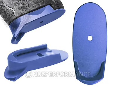 For SHIELD S&W Grip Ext Mag Plate L 9 40 Blue Pick Lasered Image • $16.99
