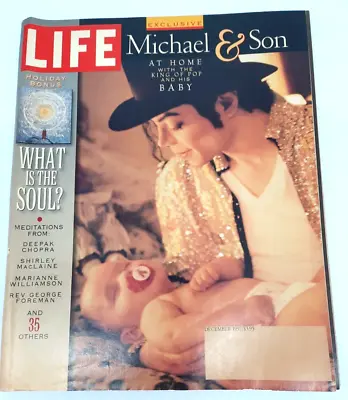 VTG Life Magazine December 1997 Michael Jackson & Son (O1) • $9.95