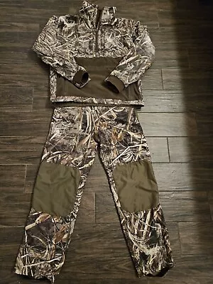 Drake Men's Waterfowl Hunting Wader Pants Small  & Pullover Max 4 NICE • $85