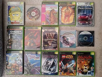 Microsoft Xbox Original Games You Pick & Choose Video Game Lot • $9