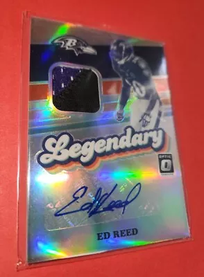 2021 Panini Optic ED REED Prizm Auto Patch #ed 25 Refractor - 2 Color Patch 1/1  • $119.95