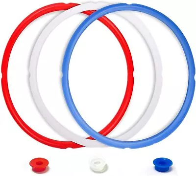 3 Pcs Silicone Sealing Ring For InstaPot - Gasket Accessories 8 Qt 8qt  • $19.06
