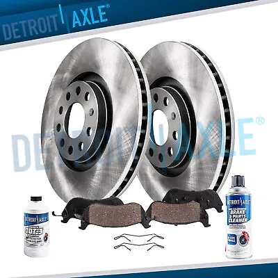 288mm Front Brake Rotor + Ceramic Pad For 2005 2006 2007 - 2018 VW Jetta Rabbit • $91.34